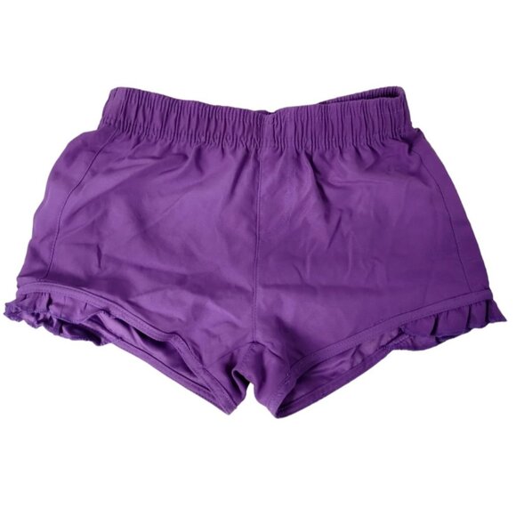 ORageous Girls Medium Solid Bright Violet Athletic Boardshorts New without Tags - Picture 1 of 5